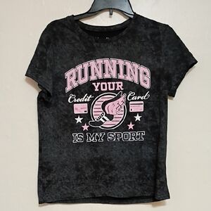Wound Up Graphic Tee Size M 8-10 NWOT